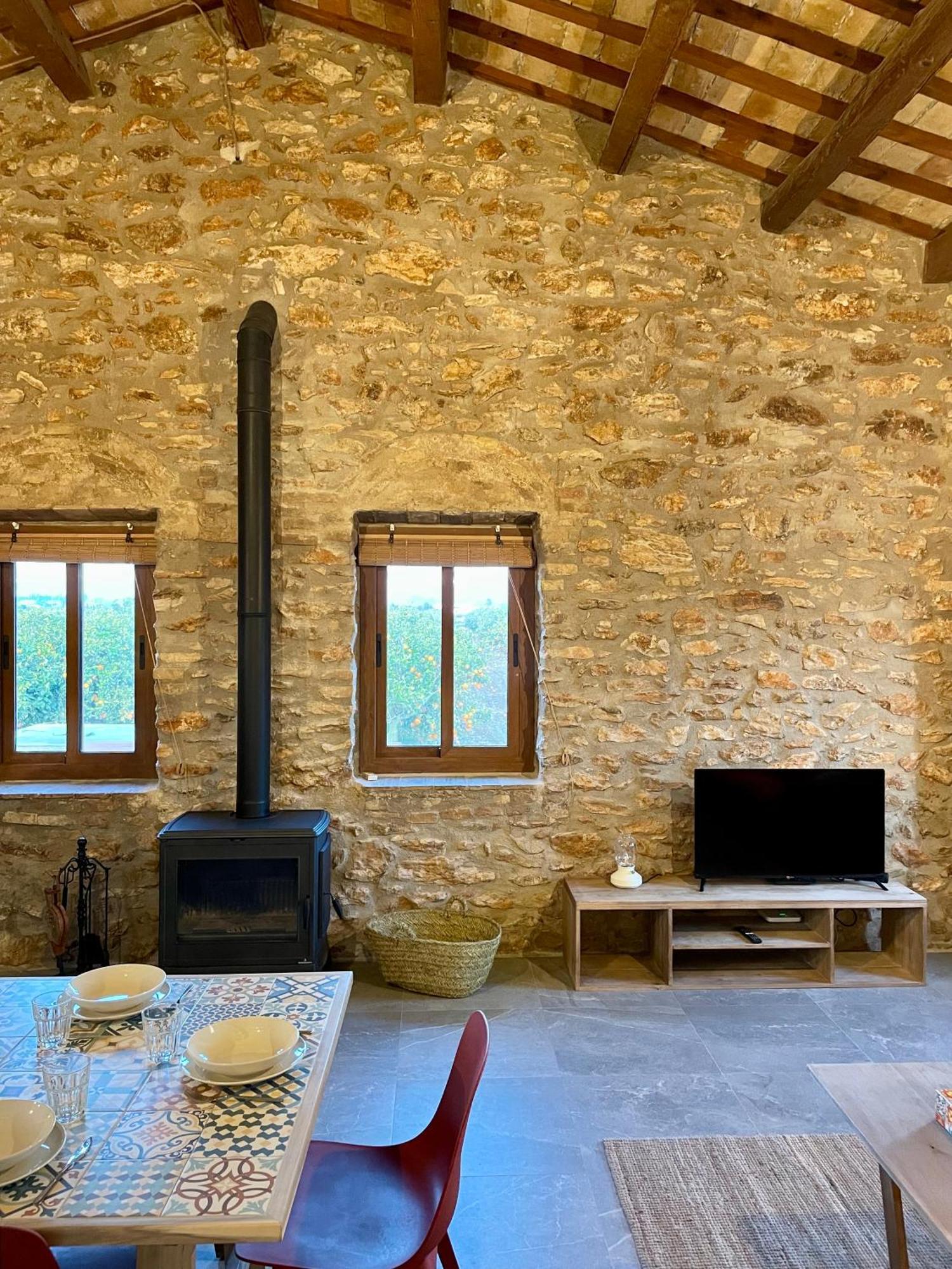Mas De Melonet Delta Del Ebro Villa L'Aldea ภายนอก รูปภาพ